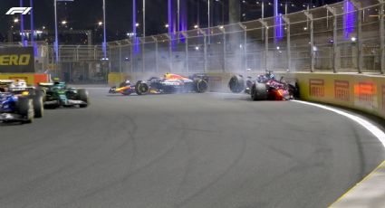 ¡Terrible! Yuki Tsunoda abandona el Gran Premio de Arabia Saudita en la primera vuelta tras impactarse con Pierre Gasly
