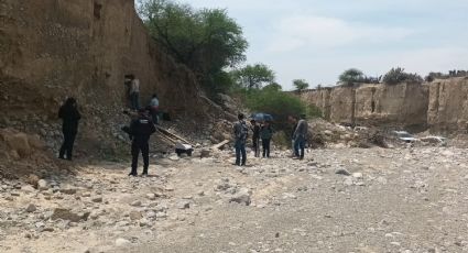 Hallan presuntos restos fósiles de mamut en una brecha en Tula, Tamaulipas