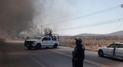 Bloqueos del crimen organizando afectaron a 29 municipios en Michoacán, Jalisco y Guanajuato; hay dos policías muertos