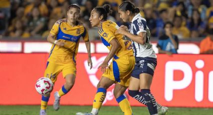 Rayadas empata en la agonía de la compensación ante Tigres en la Ida de los Cuartos de Final de la Liga MX Femenil