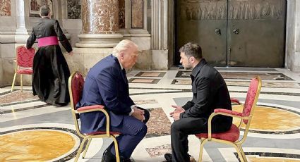 "Esperamos resultados en todo lo que hemos abordado": Trump y Zelenski se reúnen previo al funeral del papa Francisco en la Basílica de San Pedro