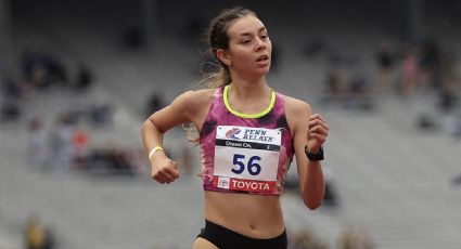 La marchista mexicana Alegna González conquista oro y rompe su propio récord en 5km de los Penn Relays en Filadelfia