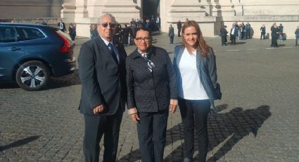 "Muy emotiva la ceremonia": Rosa Icela Rodríguez y Clara Luz Flores asisten al funeral del papa Francisco en el Vaticano