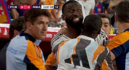 Antonio Rüdiger, defensa del Real Madrid, le arroja un objeto al árbitro desde la banca, es expulsado y luego busca agredirlo con una bolsa de hielo