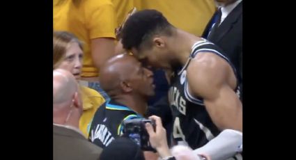Giannis Antetokounmpo es provocado y encara al padre de Tyrese Haliburton tras eliminación de Bucks ante Pacers en la NBA: “Es una gran falta de respeto”