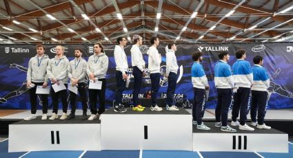 Esgrimistas suizos ignoran el himno y la bandera de Israel durante premiación en protesta por el conflicto con Palestina