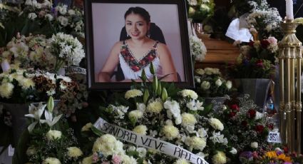 Realizan homenaje de cuerpo presente a Sandra Domínguez, hallada muerta junto a su esposo en fosas en Veracruz