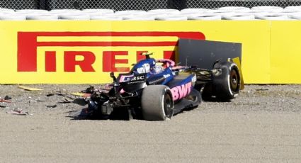¡Imágenes impactantes! Jack Doohan, piloto de Alpine, destroza su auto tras perder el control en una curva en las prácticas del GP de Japón