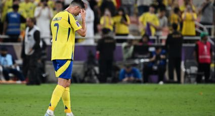 Triste escena: Cristiano Ronaldo se queda hablando solo en la cancha tras la eliminación del Al Nassr de la Champions asiática
