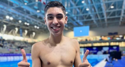 ¡Derrocha talento! El mexicano Diego Villalobos conquista plata, su tercera medalla en la Copa Mundial de Natación Artística de Markhan