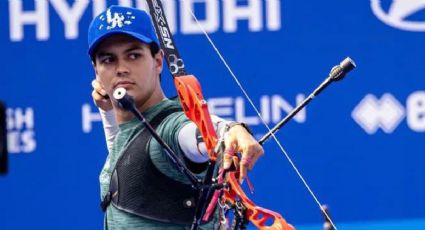 ¡Subcampeón mundial! El mexicano Matías Grande gana medalla de plata en tiro con arco recurvo de la Copa del Mundo en Shanghái
