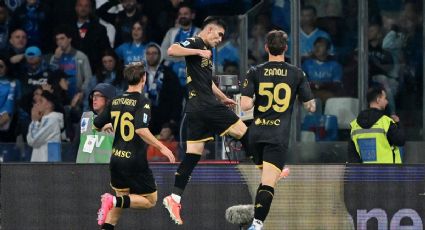 ¡Pone en vilo el scudetto! El mexicano Johan Vásquez, defensa del Genoa, anota de cabeza para el empate ante el líder Napoli