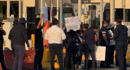 Después de casi  nueve horas concluye bloqueo de trabajadores en la aduana del puerto de Manzanillo