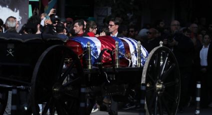 Despedida a José Mujica: cortejo fúnebre parte hacia el Palacio Legislativo de Montevideo