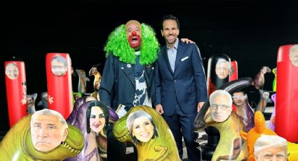 Brozo y Loret, a quienes no les han quitado sus visas, platican del nuevo juego favorito del gobierno: pegar y que se le regrese el doble de fuerte