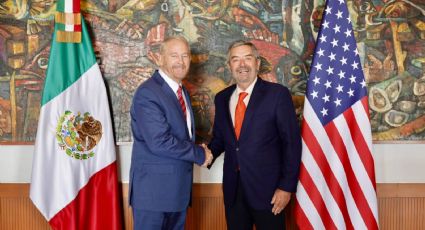 Nuevo embajador de EU en México se reúne con el canciller Juan Ramón de la Fuente