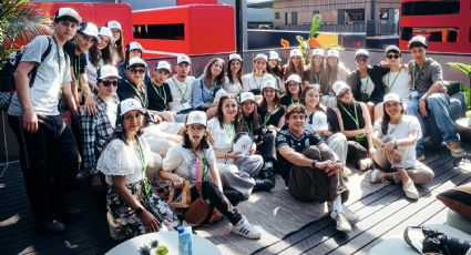 Inolvidable: Kimi Antonelli, piloto italiano de Mercedes, ofrece un recorrido a sus compañeros de escuela por el circuito de Imola