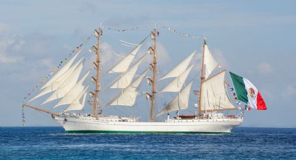 En 43 años es el segundo incidente grave del Buque Escuela Cuauhtémoc