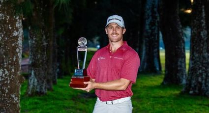 ¡Anda enrachado! El golfista mexicano Luis Carrera logra su segunda victoria consecutiva en el Sunshine Tour, esta vez en Sudáfrica