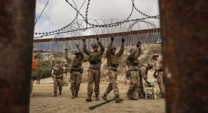 Soldados de EU inician detenciones de migrantes en zona militarizada en la frontera con México