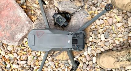 Derriban dron con fusil especial que sobrevolaba durante operativo del Ejército en Sinaloa