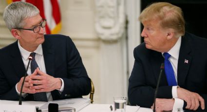 Trump exige a Apple relocalizar sus operaciones a EU; amenaza imponer un arancel del 25% a sus productos