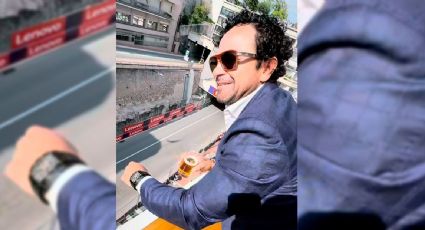 Captan a regidor de Playa del Carmen en el gran premio de Mónaco con un reloj de más de 3.5 millones de pesos