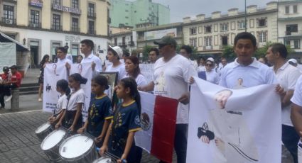 En Veracruz rinden homenaje a la cadete América Yamilet a una semana del trágico accidente