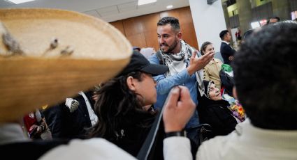 De Gaza a CDMX: llega al AICM la primera familia de refugiados palestinos tras meses de negociaciones