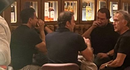 Captan al clan de los Yunes en un lujoso bar de Madrid