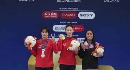 ¡Repite en el podio! La mexicana Alejandra Estudillo conquista bronce, su segunda medalla en la Súper Final de la Copa del Mundo de Clavados de Beijing