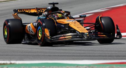 Los McLaren de Piastri y Norris dominan la última práctica en el GP de España; Verstappen, quinto
