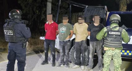 Detienen a cuatro sujetos en localidad de Guanajuato tras el hallazgo de fosa clandestina; son originarios de Jalisco