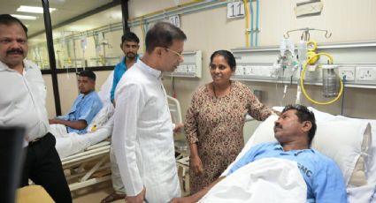 Estampida en templo hindú deja seis muertos y más de 50 heridos