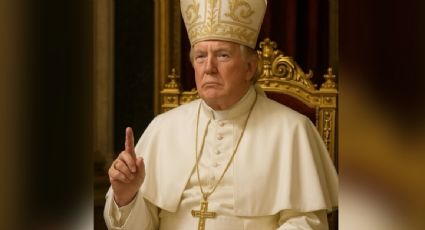 "Está bien divertirse un poco": Trump responde a críticas tras publicar foto con vestimenta papal