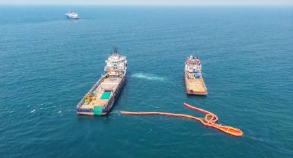 Derrame en Dos Bocas ocurrió porque el ducto funcionaba desde los años 70, afirma Sheinbaum