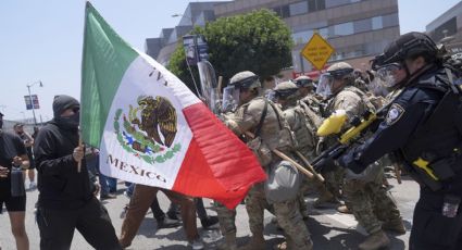 Imponen toque de queda en Los Ángeles a partir de las 8:00 de la noche tras protestas