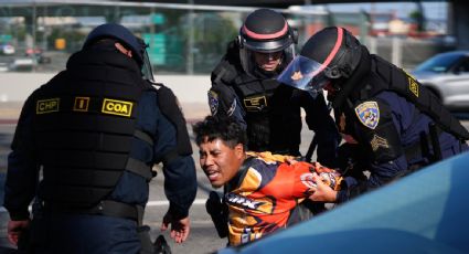 Más de 20 personas fueron detenidas en la primera noche del toque de queda en Los Ángeles