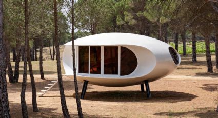 Brad Pitt compra y traslada a California un inmueble conocido como "la casa ovni"