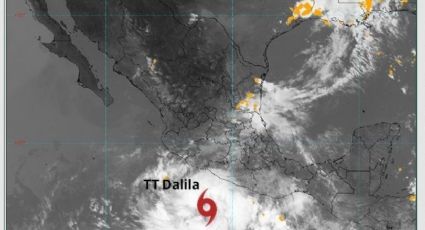 Se forma la tormenta tropical "Dalila" en el Pacífico; provocará lluvias intensas en tres estados
