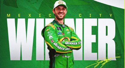 ¡Colosal! El piloto azteca Daniel Suárez remonta desde la última posición y gana la carrera de Nascar en México