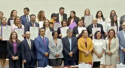 Valida INE elección del Tribunal de Disciplina Judicial; magistrados reciben constancia de ganadores 