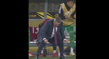 Festejo del ‘Piojo’ Herrera en la victoria de Costa Rica sobre Surinam en Copa Oro se vuelve viral: Recordó a los que hizo con el Tri en Brasil 2014