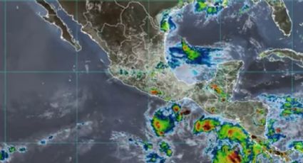 Continuarán las lluvias en el país: se forma la depresión tropical "Cinco-E" en el Pacífico