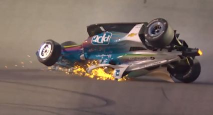 ¡El halo salvó su vida! El piloto Josef Newgarden sobrevive a impactante choque en la IndyCar
