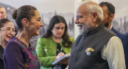 Sheinbaum se reúne con el primer ministro de India; abordan fortalecer la cooperación en comercio y ciencia