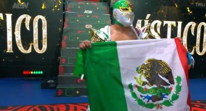 ¡Espectacular! Místico estremece la Arena México al salir a luchar con 'Me muero' de La Quinta Estación y triunfar en el AEW Grand Slam