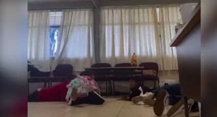 Niños se lanzan al piso para esquivar balas en Zitácuaro tras enfrentamiento entre el CJNG y la familia Michoacana