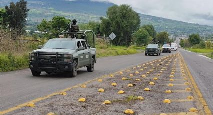 Después de enfrentamientos que duraron varias horas, catean rancho de “El Barbas” en Zitácuaro; hallan armas, droga y vehículos