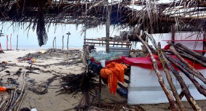 Se reportan restaurantes afectados en Guerrero tras paso del huracán "Erick"